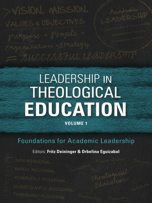 cover image of Leadership in Theological Education, Volume 1